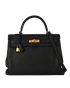 Kelly 35 In Togo Noir, £9,500, Handbags, Black, Leather, Front view